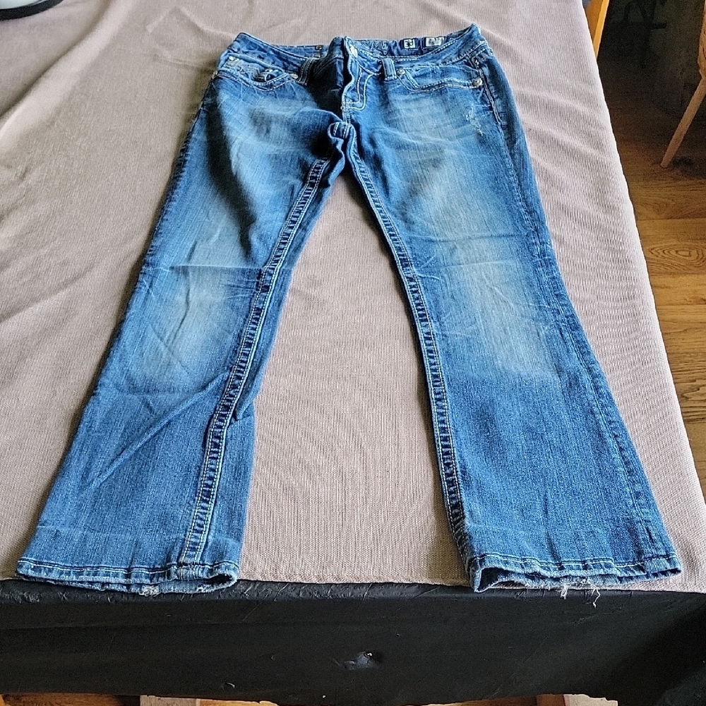 Miss Me Blue Boot Cut Jeans Classic Style